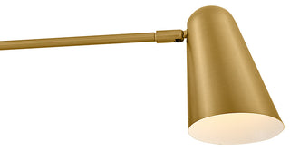 Lark Birdie 30" Convertible Mobile Chandelier, Lacquered Brass