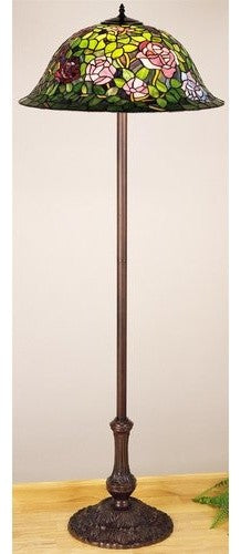 Meyda lighting 30317 63"H Tiffany Rosebush Floor Lamp