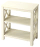 Dusty Trail Vance Bookcase, White