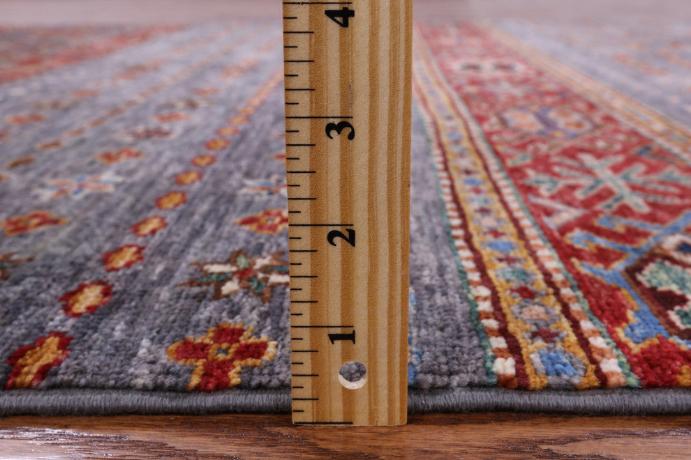 Khorjin Super Kazak Hand Knotted Rug 4' 2" X 5' 11" Q9637