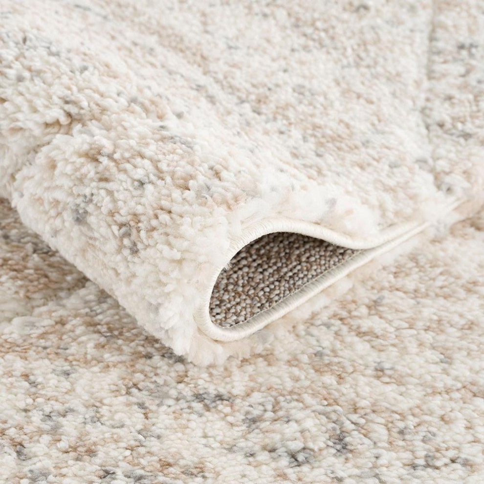 100% Polypropylene Serta Talas Shag Area Rug