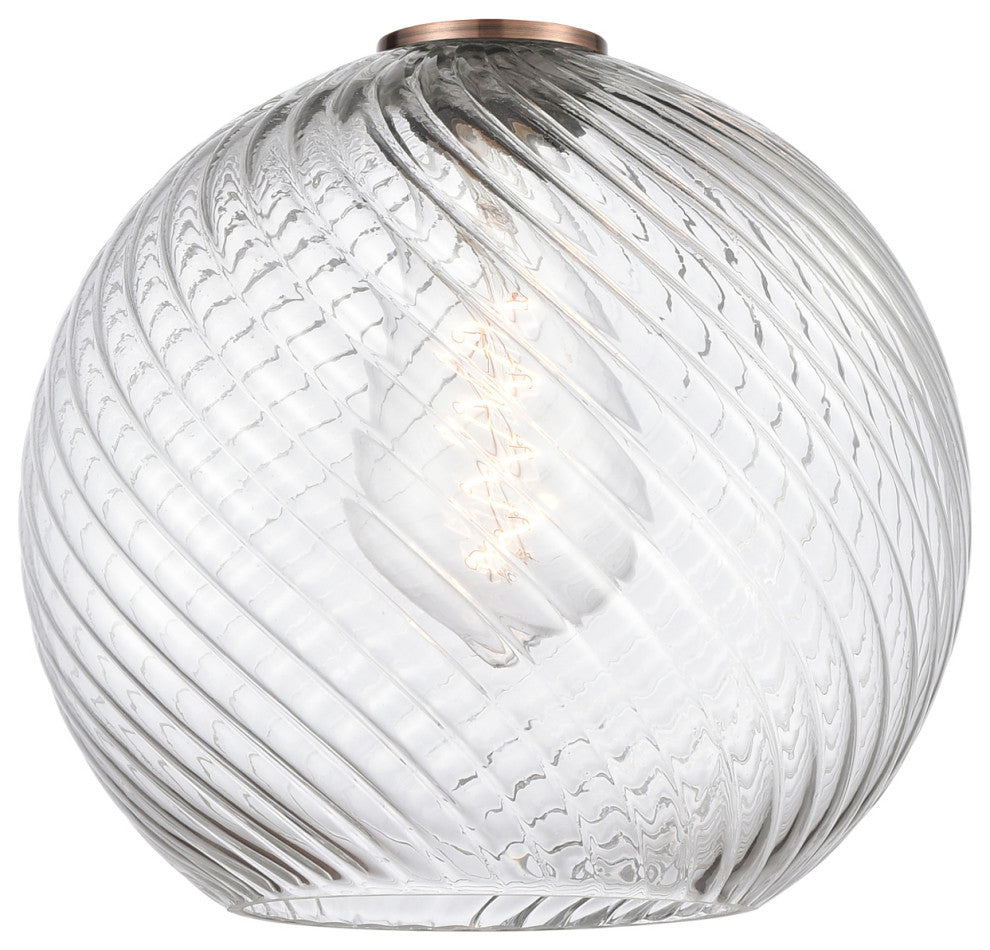 INNOVATIONS LIGHTING G1214-10 Large Twisted Swirl Glass