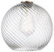 INNOVATIONS LIGHTING G1214-10 Large Twisted Swirl Glass