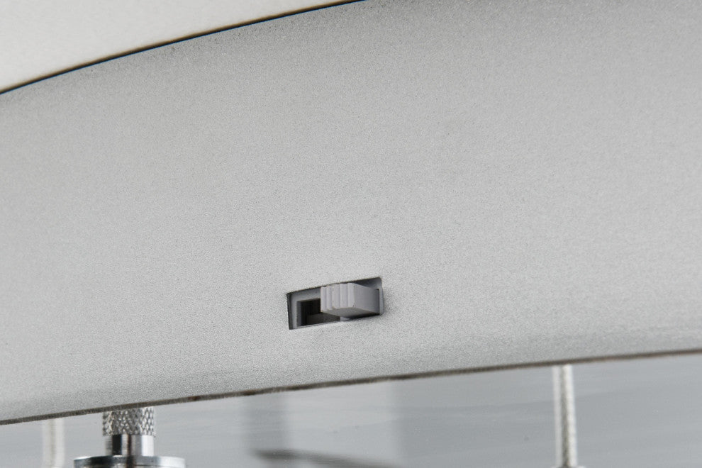 Home Living 32" LED Pendant, Chrome