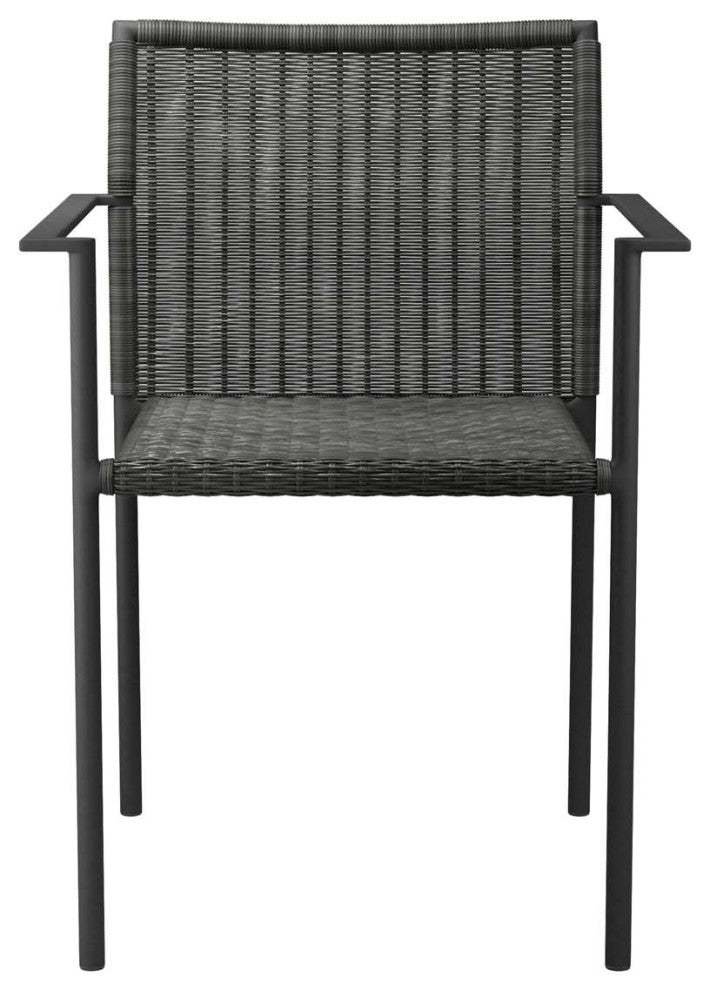 Lagoon Outdoor Patio Dining Armchairs Set of 2