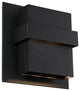Pandora 11" LED Outdoor Wall-Light 3000K, Black