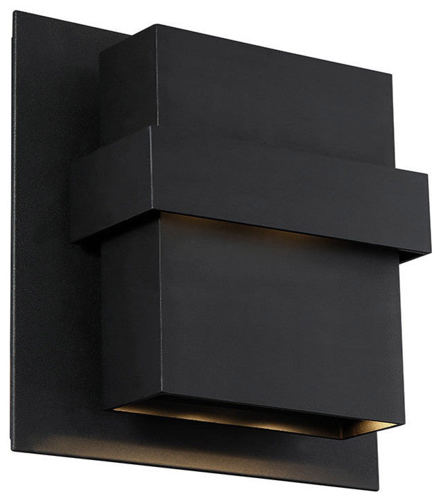 Pandora 11" LED Outdoor Wall-Light 3000K, Black