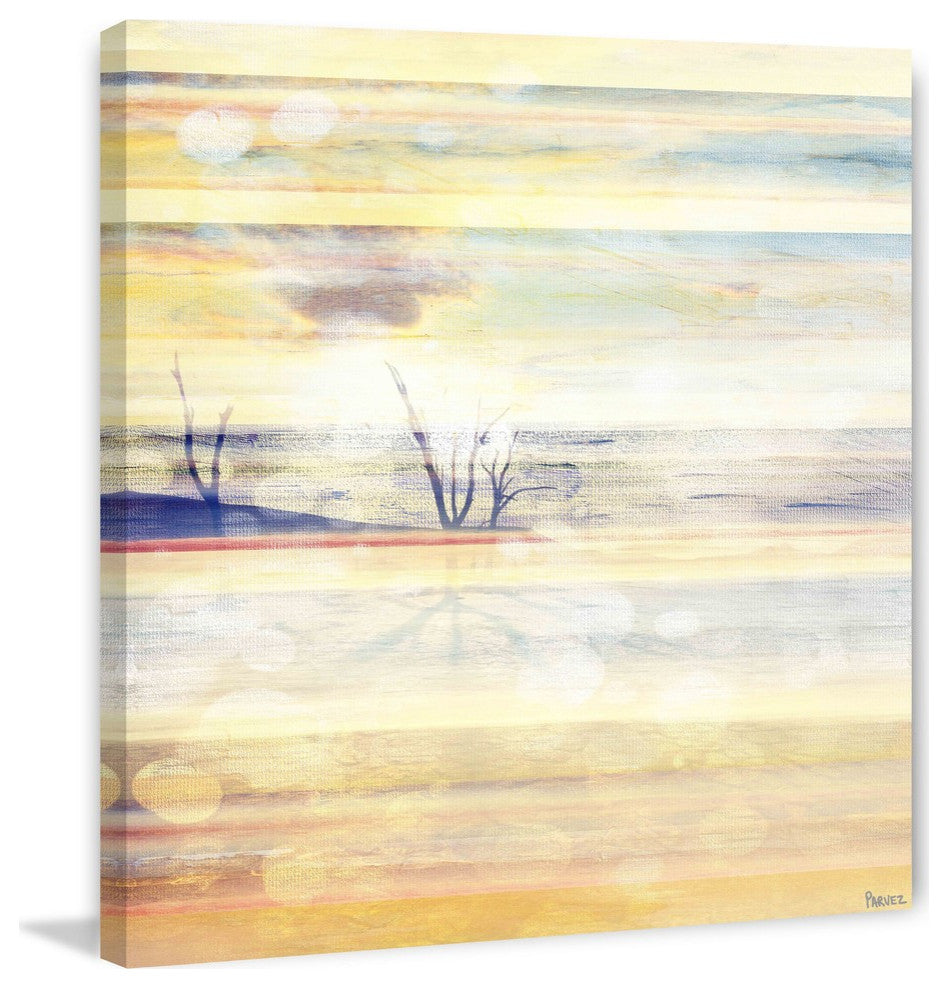 "Desert Branches" Print on Canvas, 18"x18"