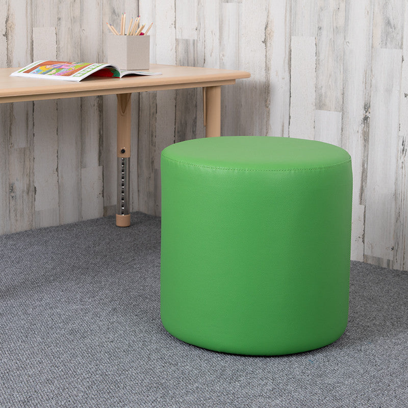 Soft Seating Collaborative Circle, 18" Seat Height , Green Color
