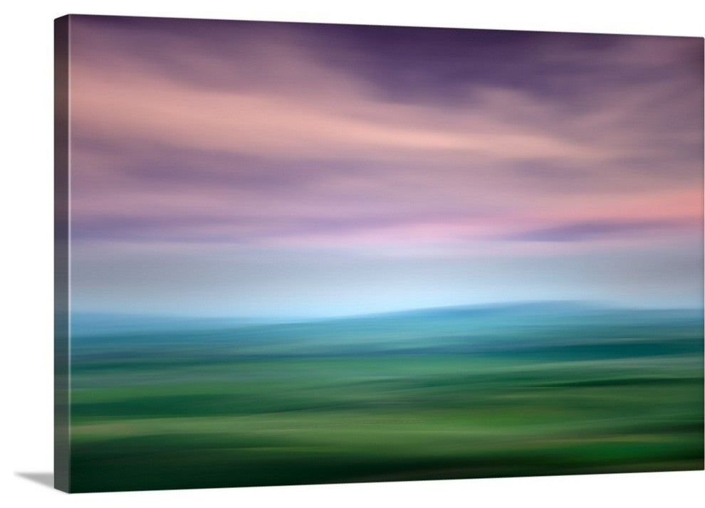 "Hazy Palouse Evening" Wrapped Canvas Art Print, 36"x24"x1.5"