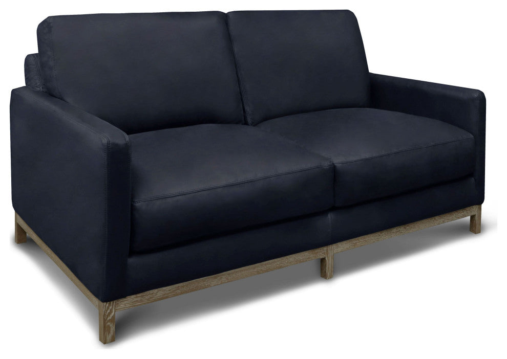 Monterrey 68" Wide Upholstered Love Seat, Napa Admiral