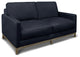 Monterrey 68" Wide Upholstered Love Seat, Napa Admiral