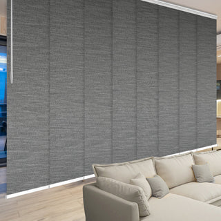 Talha 8-Panel Track Extendable Vertical Blinds 130-175"W