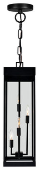 Windsor 4 Light Black Outdoor Ceiling Light