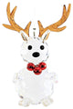 Crystal Expressions Jingle Reindeer Tree Ornament Faceted Chirstmas