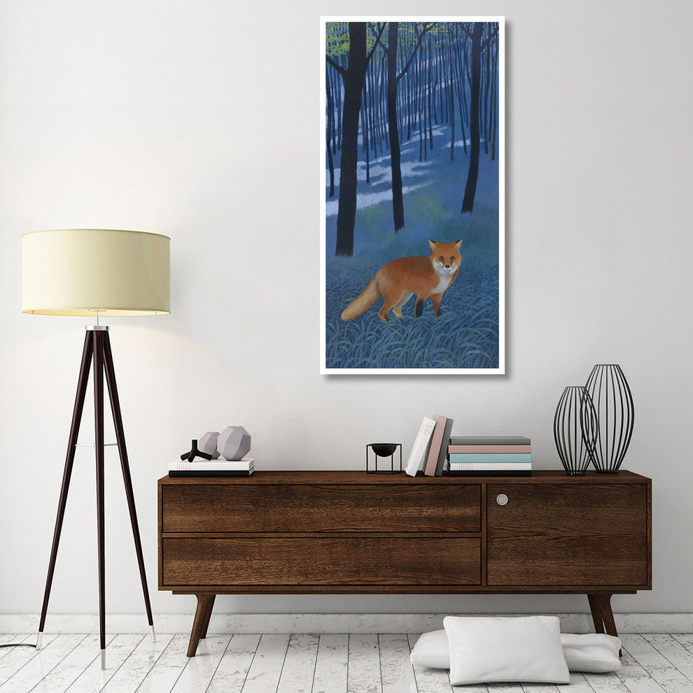 "The Edge of the Woods Crop" Digital Paper Print by Kathrine Lovell, 32"x62"
