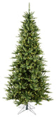 Vickerman A860876LED Camdon Fir Slim Artificial Christmas Tree White LED Lights