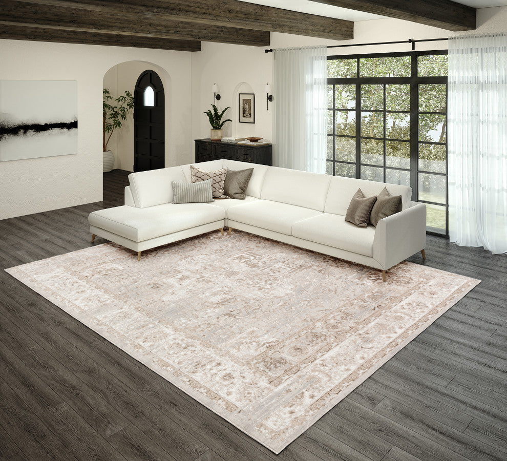 Dalyn Rhodes RR6 Taupe 9'x13' Rug