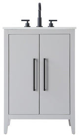 Elegant Lighting VF29324 Millie 24" - Gray