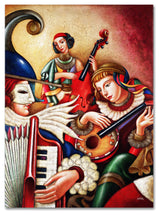 'Inspiriacion' Canvas Art by Edgar Barrios