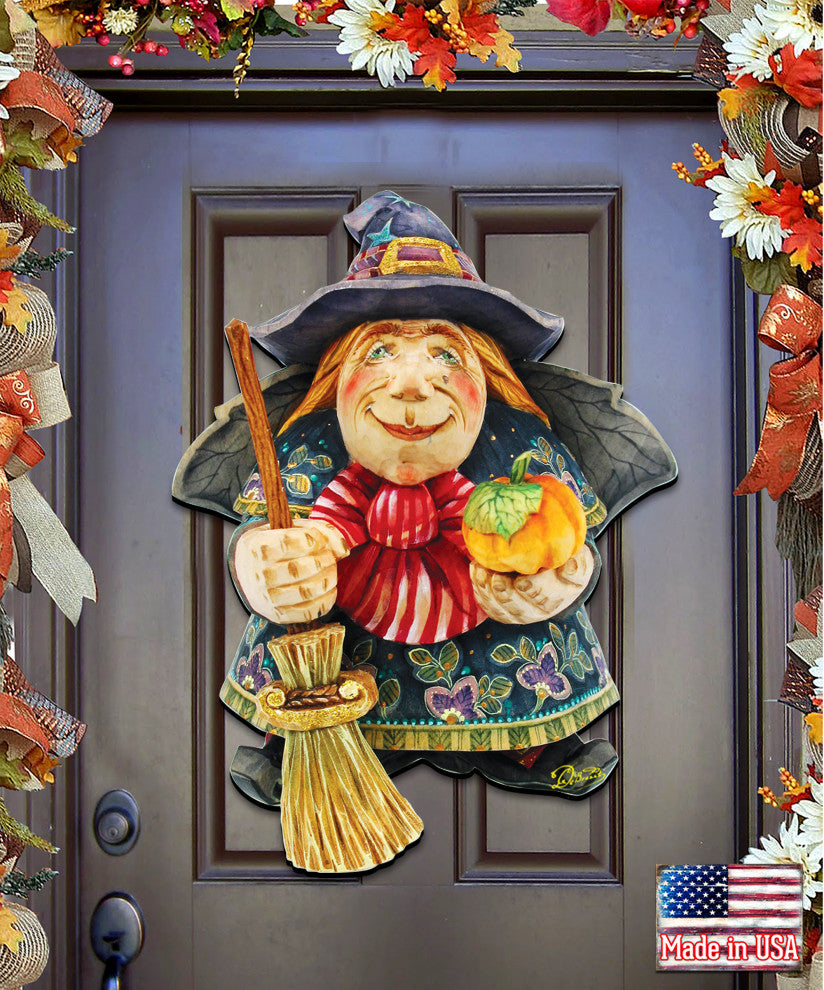 Pumpkin Home Door Hanger