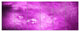 Bright Purple Sky with Stars, Abstract Canvas Art Print, 70"x28", 6 Panels