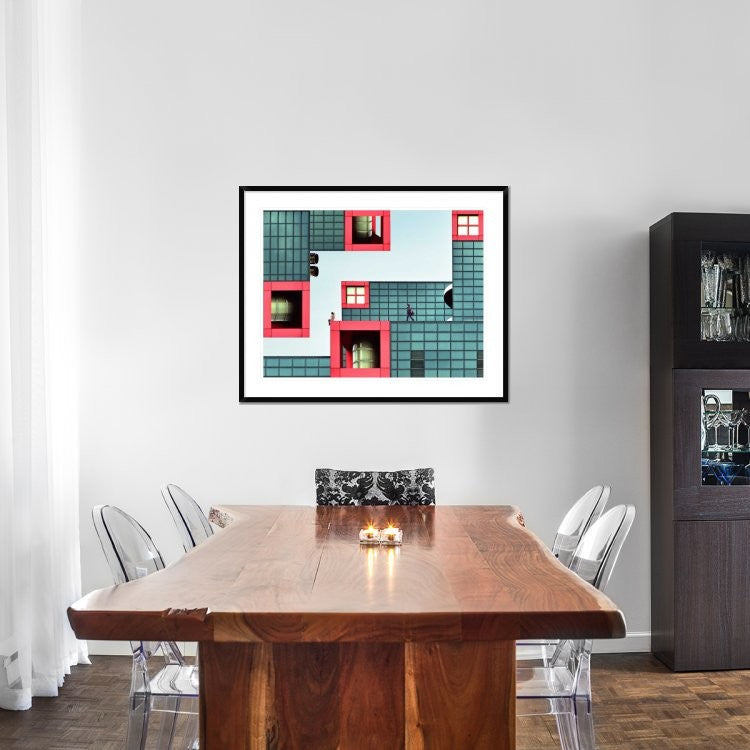 "Daydream" Framed Digital Print by Koji Tajima, 44x35"
