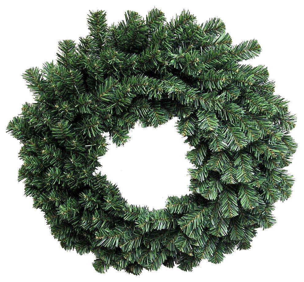 200 Tips Canadian Christmas Pine 24" Wreath
