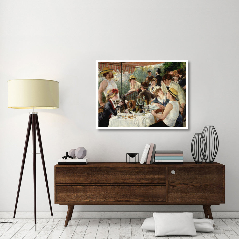 "Luncheon of the Boating Party" Print by Pierre-Auguste Renoir, 46"x35"
