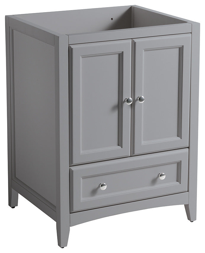 Oxford Traditional Bathroom Cabinet, Gray