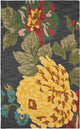 Safavieh Jardin Jar323A Black, Multi Area Rug