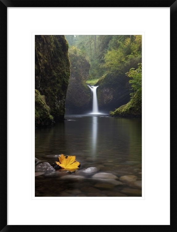 "Lonely" Framed Digital Print by Miles Morgan, 20"x26"