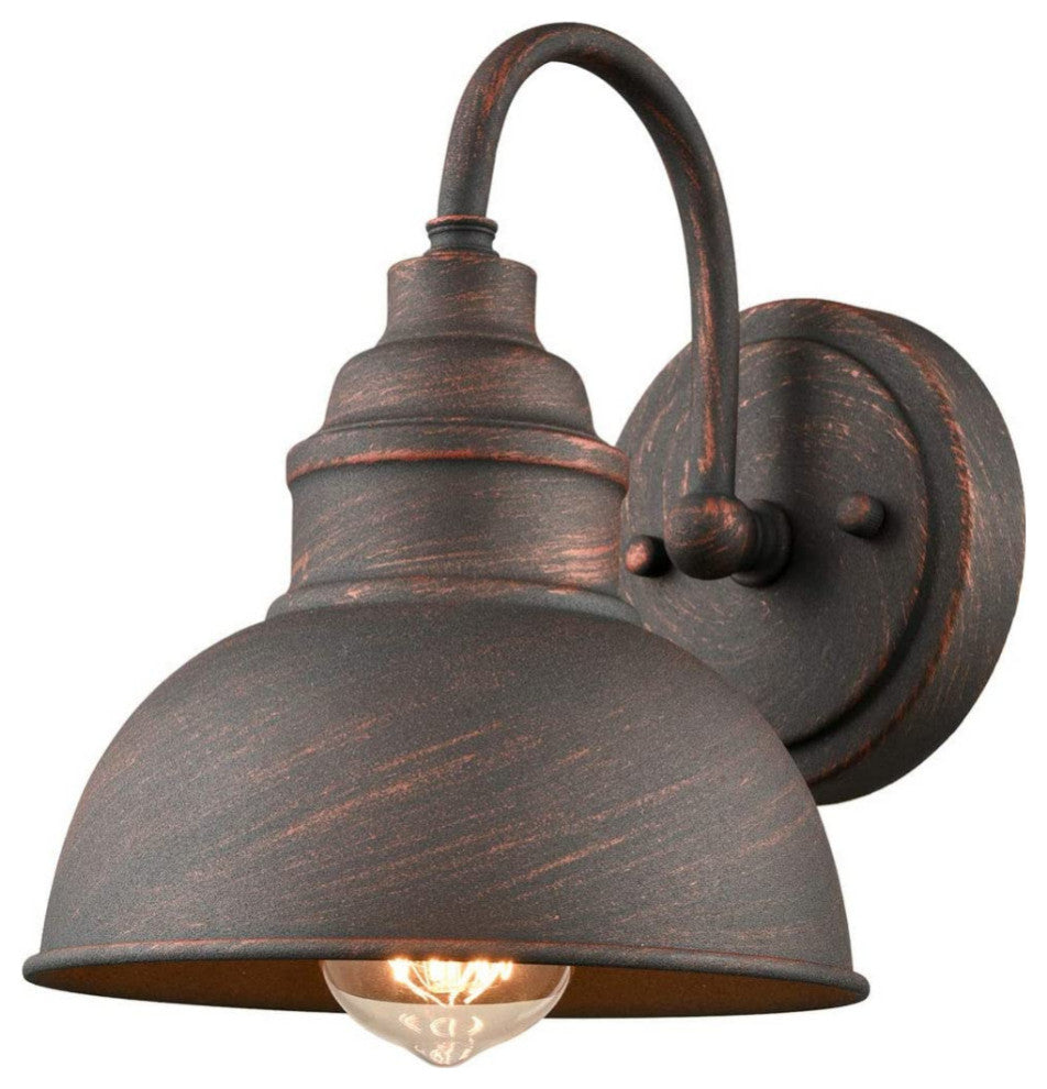 1-Light Gooseneck Wall Lights Fixture Barn Bedside Antique Wall Light Sconce