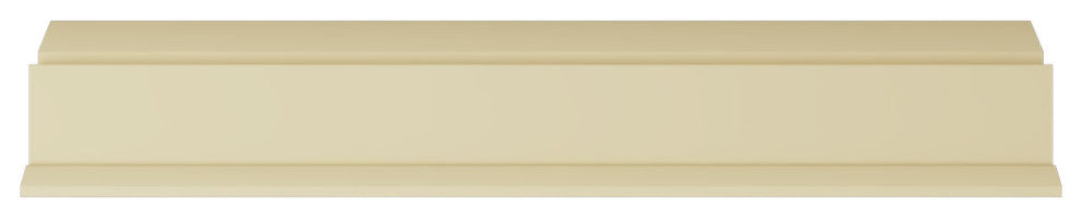 6 1/4"Hx3 3/8"Px7"Fx96 1/8"L, 16" Repeat, Shell Crown Moulding