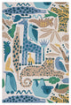 Nourison Bailey Blue Kids Area Rug, 3'6"x5'6"