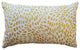 Matisse Dots Golden Yellow Throw Pillow 12x19, with Polyfill Insert