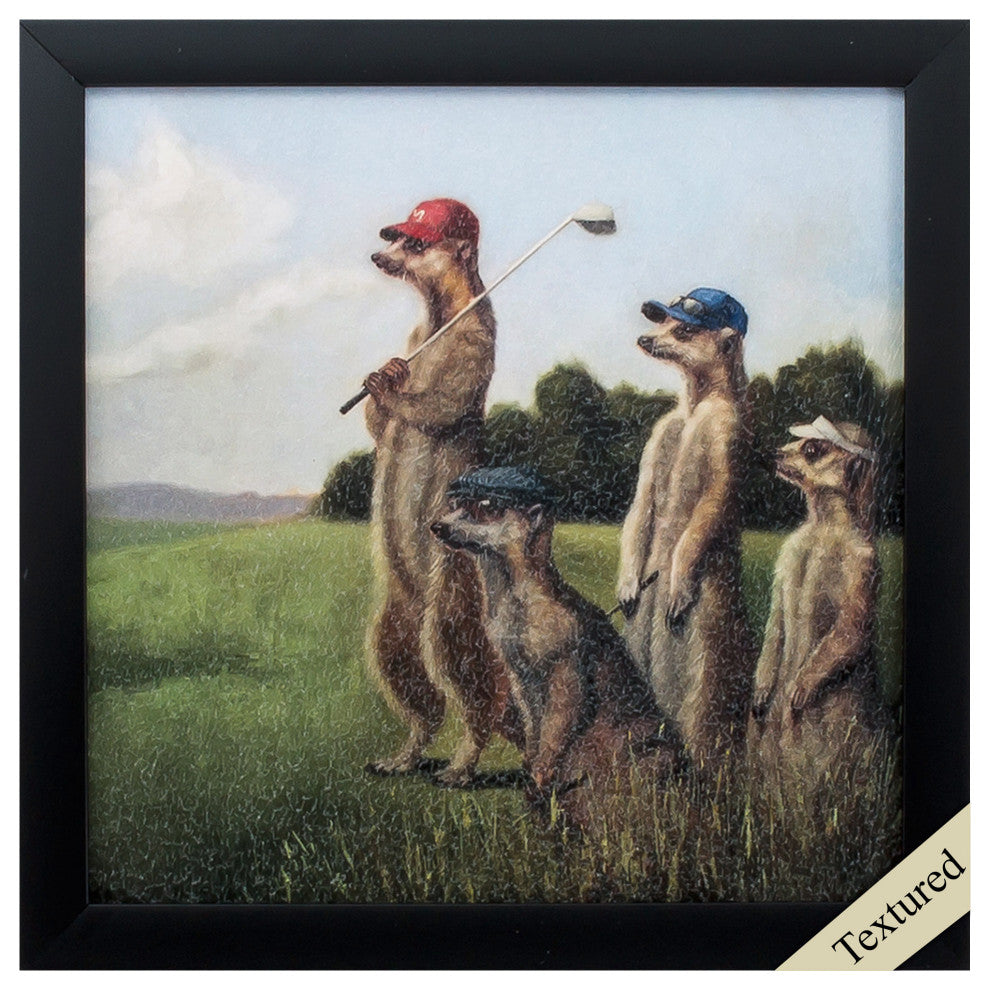 HomeRoots 11" X 11" Black Frame Mens Day