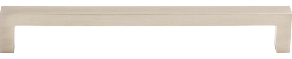 Top Knobs M2140 Square 7-9/16 Inch Center to Center Handle - Brushed Satin