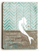 She Dreams Mermaid Wooden Sign