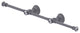 Carolina Crystal 3 Arm Guest Towel Holder, Matte Gray