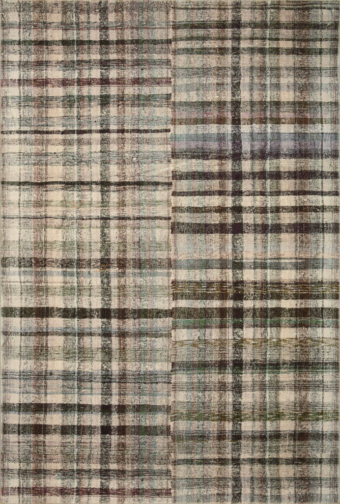 Chris Loves Julia x Loloi Humphrey Forest / Multi 18" x 18" Sample Rug