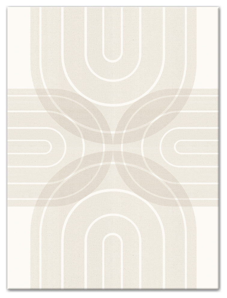 Neutral Rainbow 18x24 Canvas Wall Art