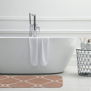 34" x 21" Ahoy! Bathmat, Mauve