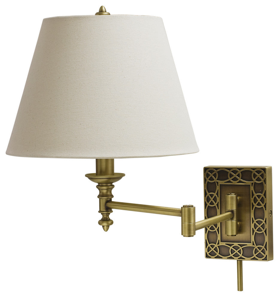 House of Troy WS763-AB 1-Light Wall Sconce from the Decorative Wall Swing
