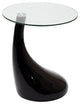 Teardrop Side Table in Black
