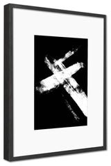 Negatives Crossed' Framed Print Wall Art by 1X