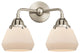 288-2W-SN-G171 Fulton 2 Light 14.75" Bath Vanity Light, Brushed Satin Nickel