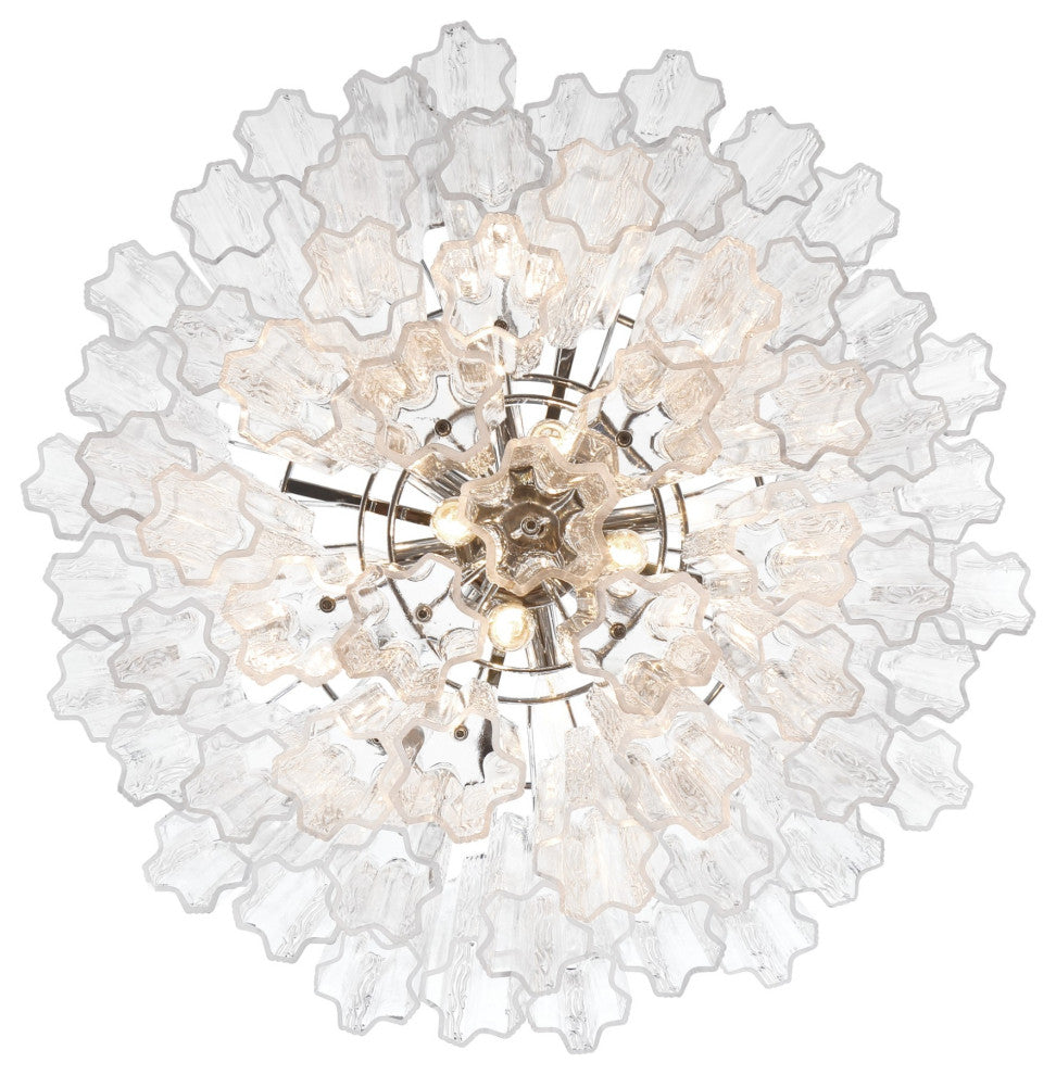 Crystorama Lighting Group ADD-312-CL Addis 12 Light 27"W - Polished Chrome