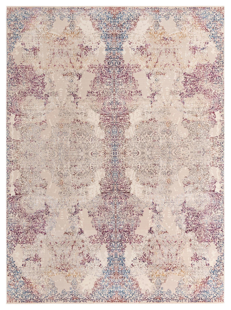 Unique Loom Babble Deepa Rug, Ivory, 7'10"x9'8"