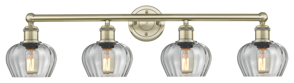 Innovations Fenton 4 33.5" Bath Vanity-Light Antique Brass